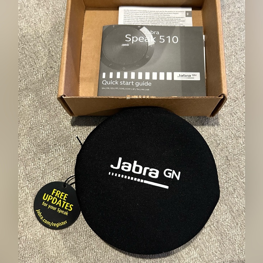 Jabra Speak 510 Bluetooth and USB Speakerphone